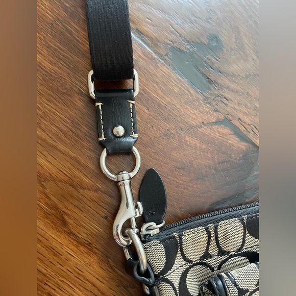 Coach Classic Block Logo Print Crossbody Bag - Picture 4 of 10